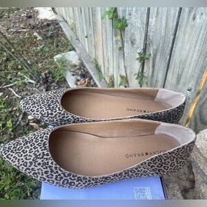 Lucky Brand Leopard Print Flats - Size 9